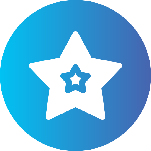 Star Generic Flat Gradient icon