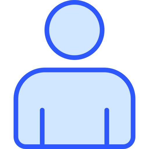 User Generic Blue icon