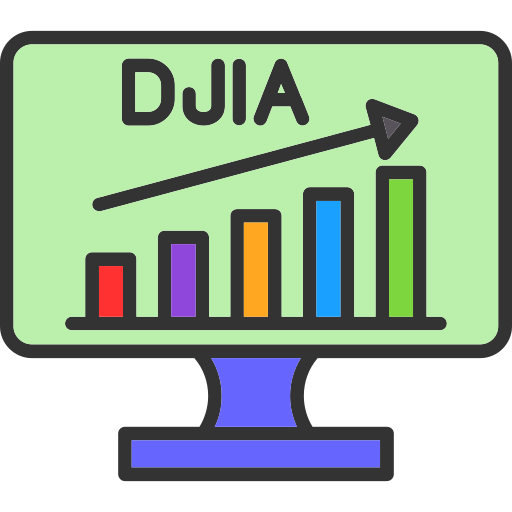 Djia icono gratis