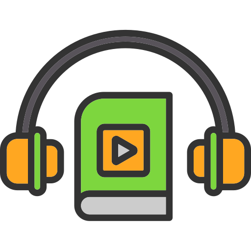 audio libro icono gratis