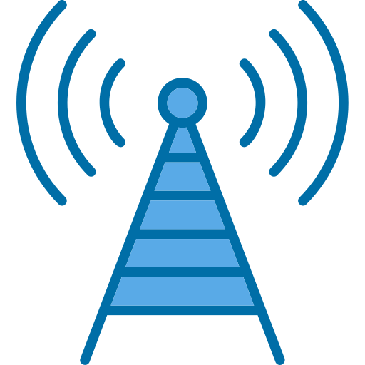 Broadcasting Generic Blue icon