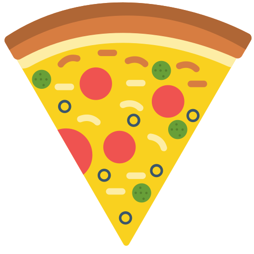 Pizza Generic Flat icon