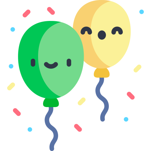 globos icono gratis