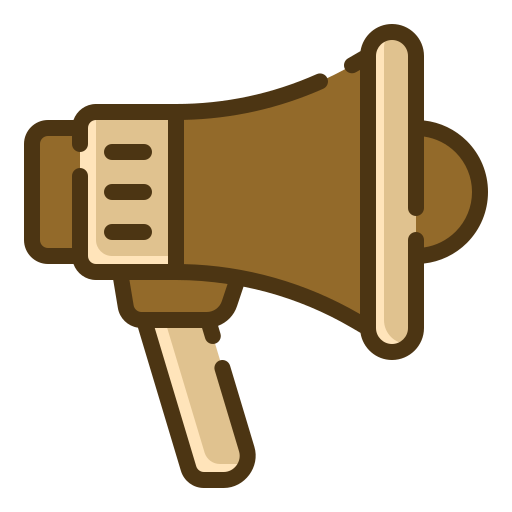 la publicité Icône gratuit