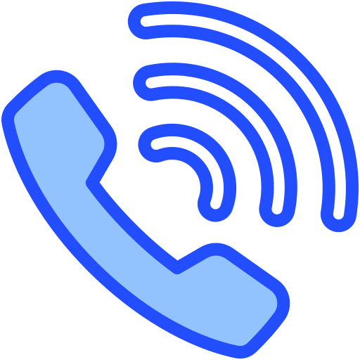 Phone Call Generic Blue icon