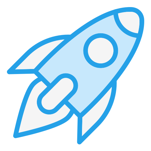 Rocket Generic Blue icon