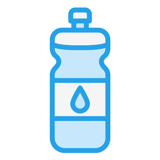Water bottle free icon