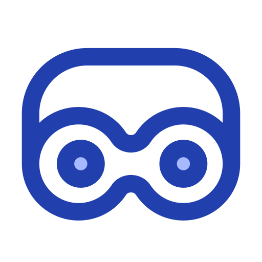 Glasses Generic Blue icon