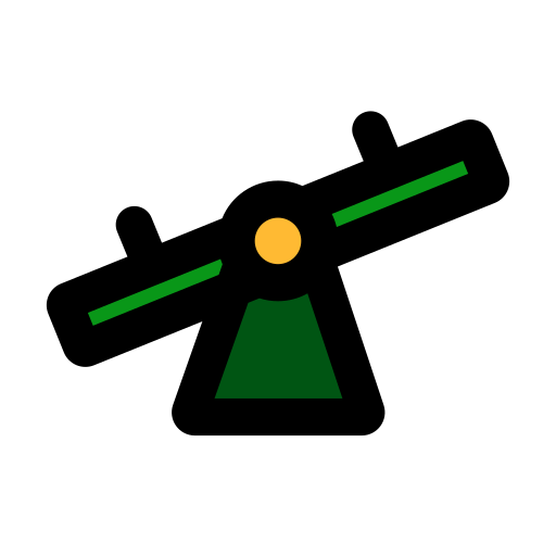 Seesaw free icon