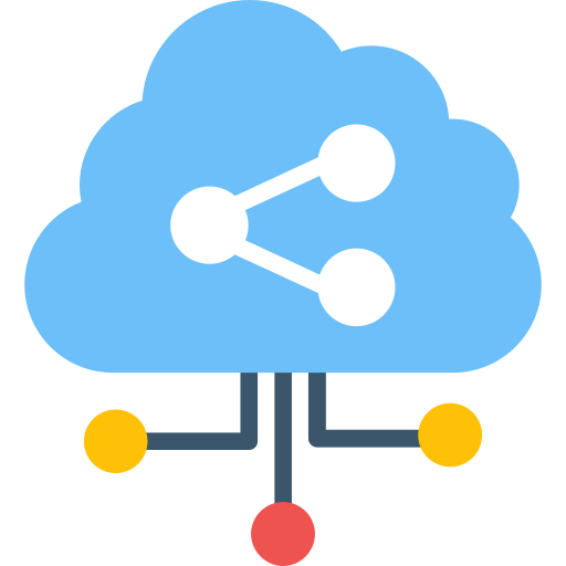 compartir datos icono gratis