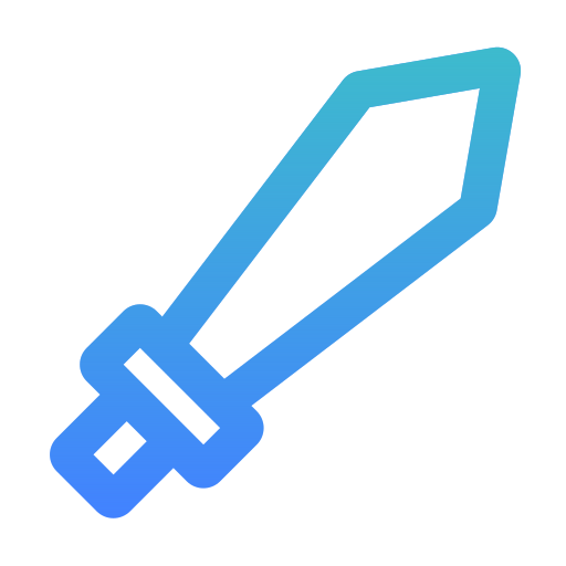 Sword Generic Gradient icon