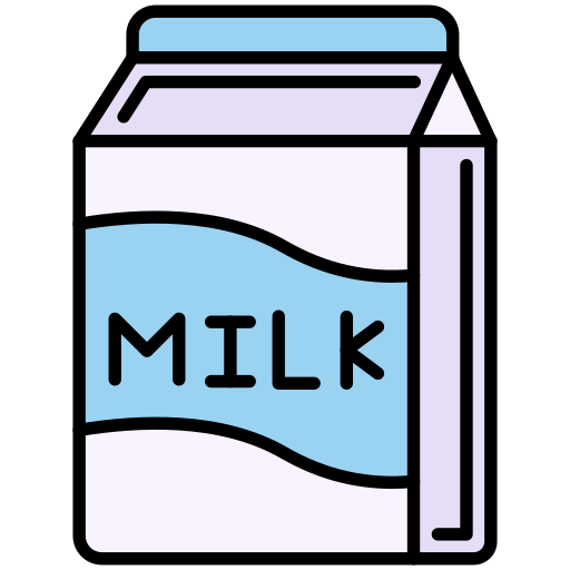 Milk Generic color lineal-color icon