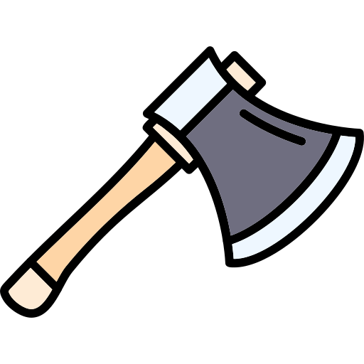 Axe Generic Outline Color icon