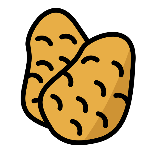 Potatoes Generic Outline Color icon