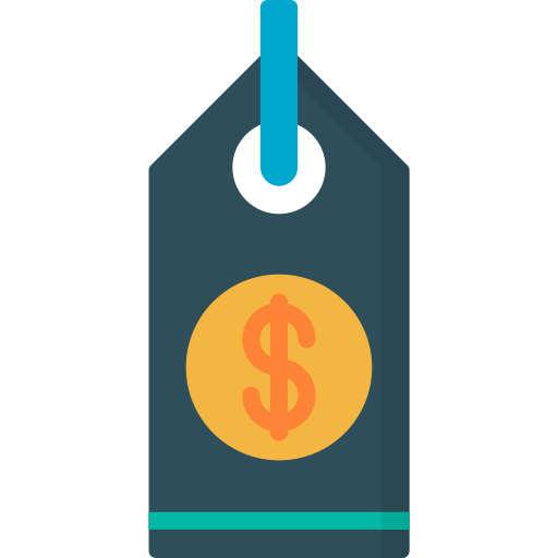 가격표 무료 아이콘