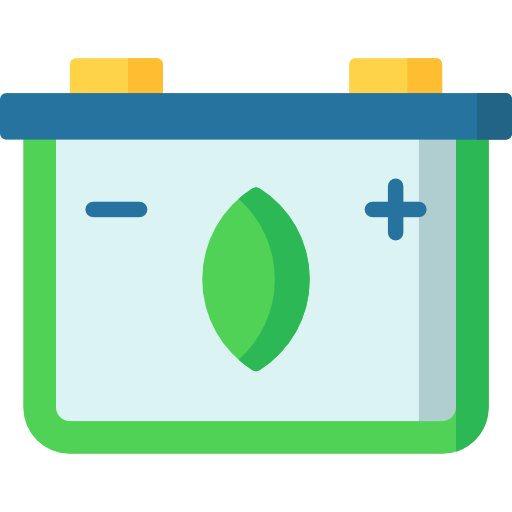 Battery free icon Battery free icon