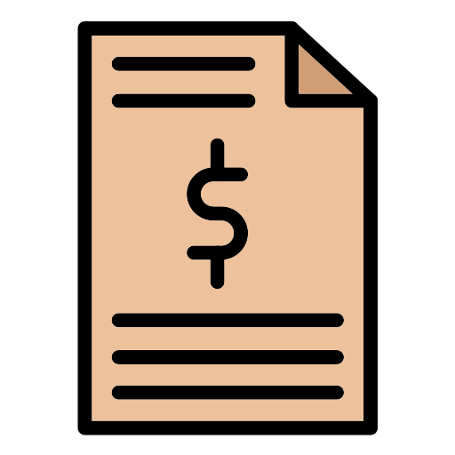 Invoice Free Commerce And Shopping Icons