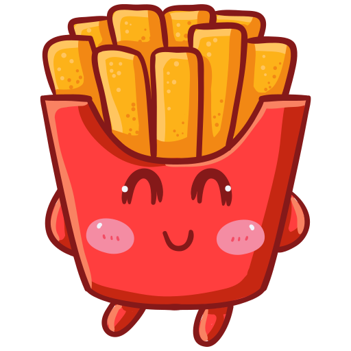 감자 튀김 무료 아이콘