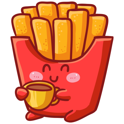 감자 튀김 무료 아이콘