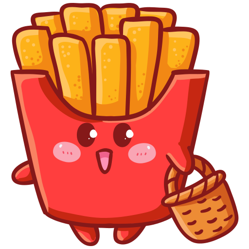 감자 튀김 무료 아이콘