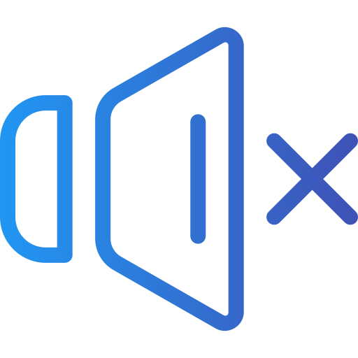 sonido apagado icono gratis