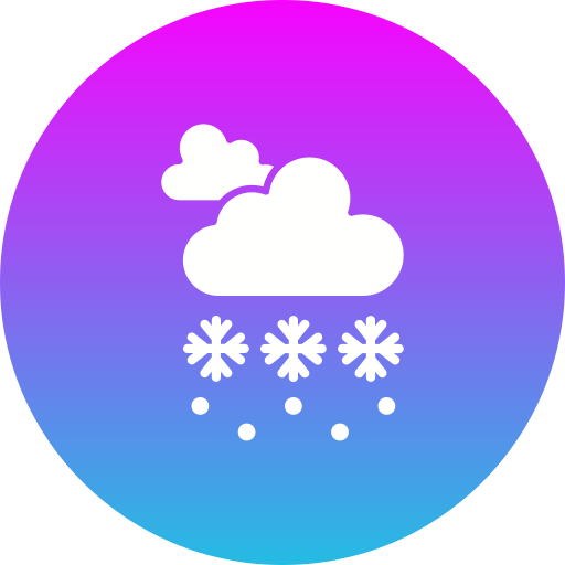 tormenta de nieve icono gratis