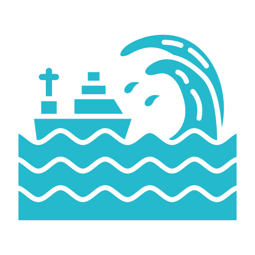 tsunami icono gratis