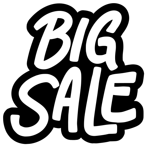 Big sale free sticker Big sale free sticker