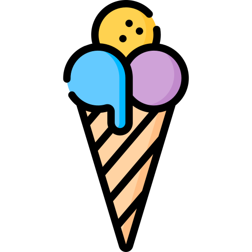 Ice cream Special Lineal color icon