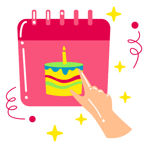 cumpleaños gratis sticker