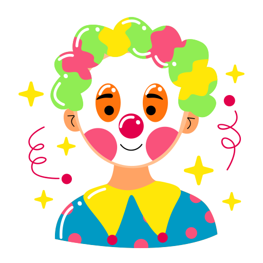 Clown Stickers - Free user Stickers