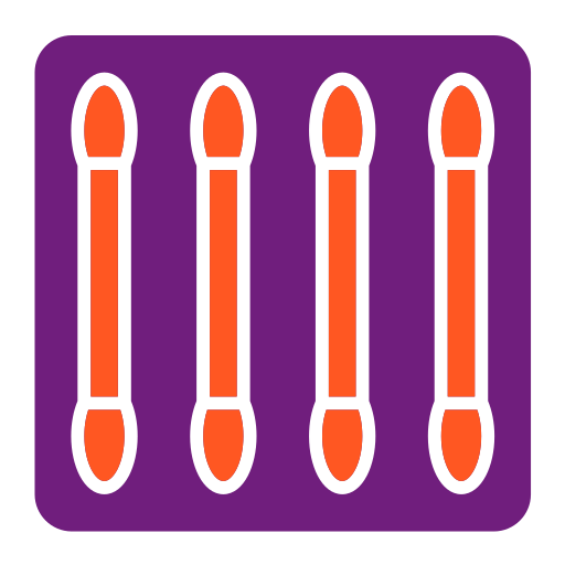 bastoncillos de algodón icono gratis