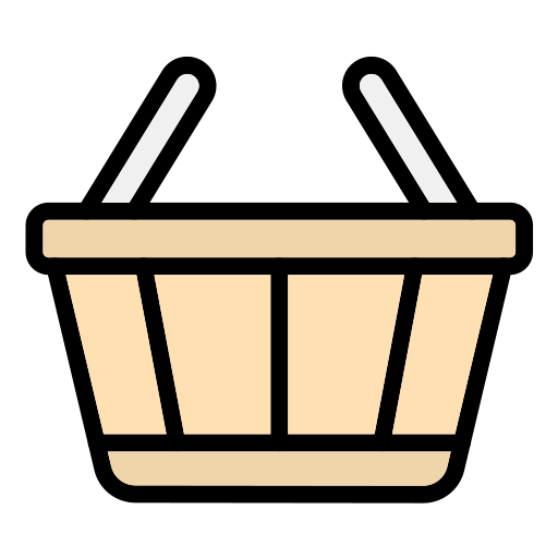 Shopping basket - free icon