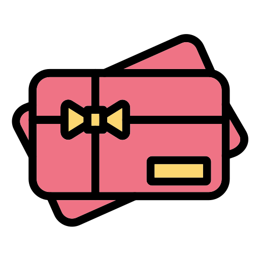 tarjeta de regalo icono gratis