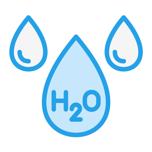 h2o icono gratis