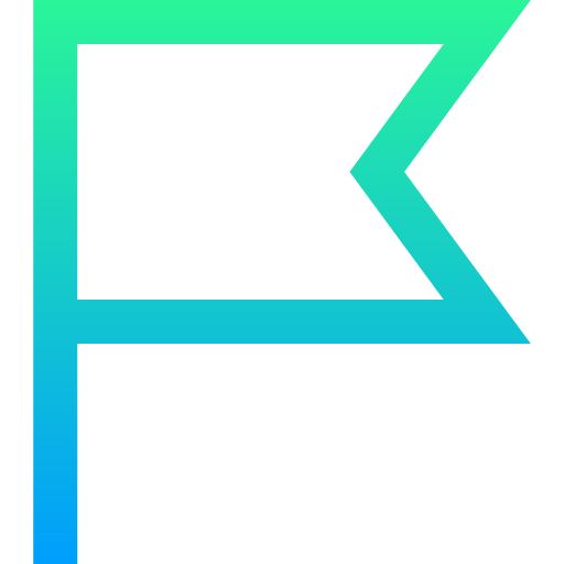 Flag free icon