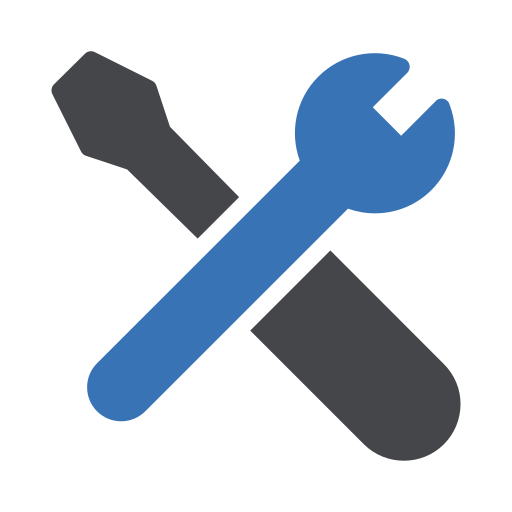 Repair tool Generic Blue icon