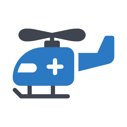 helicóptero icono gratis