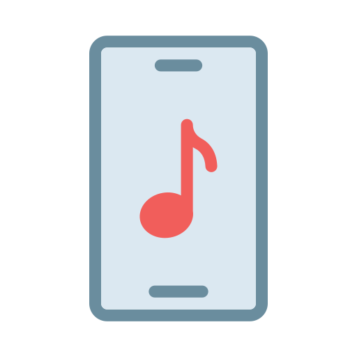 aplicación de música icono gratis