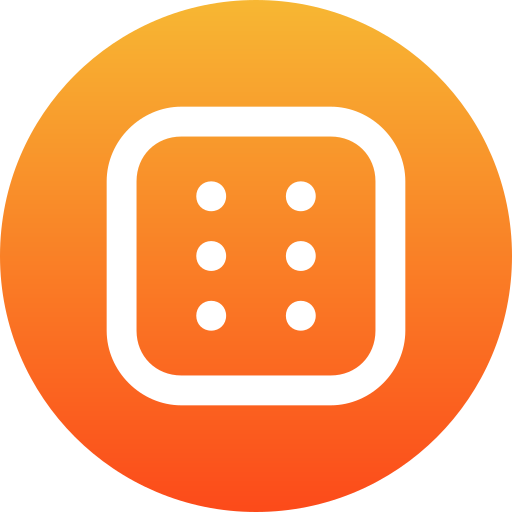 Dice Generic Flat Gradient icon