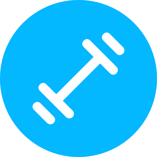 Dumbbell free icon
