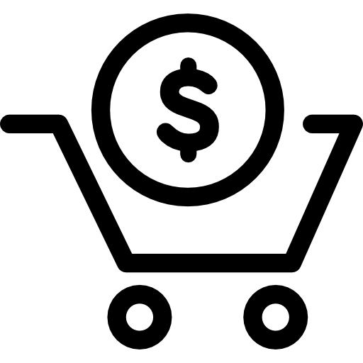 carrito de compras icono gratis