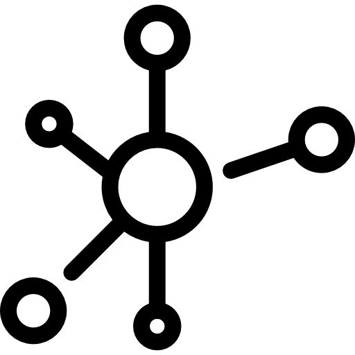 Molecular free icon