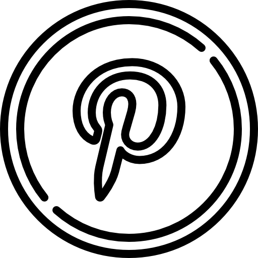 pinterest icon white png