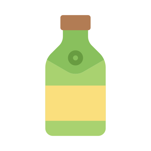 Beer bottle icon Vector Stall Flat