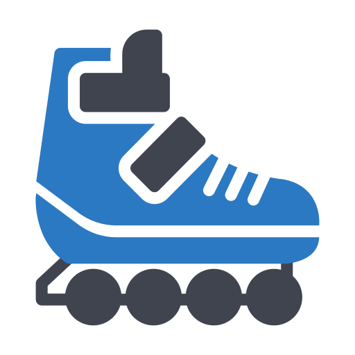 Rollerskate - Free transportation icons