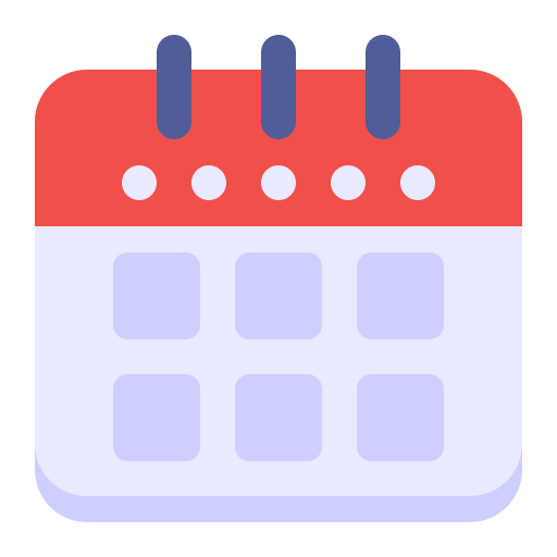 fecha del calendario icono gratis