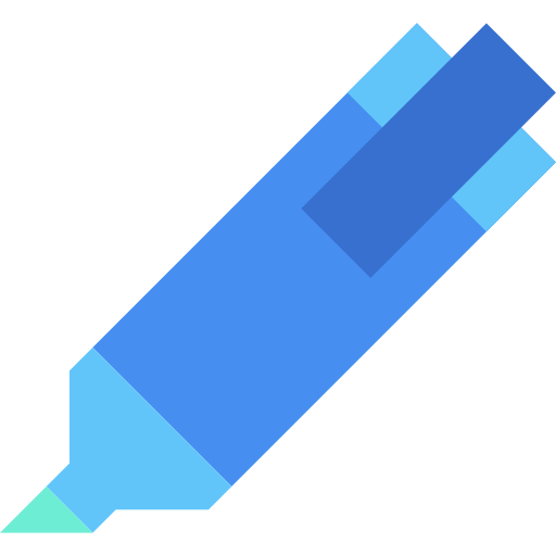 Highlighter Generic Blue icon