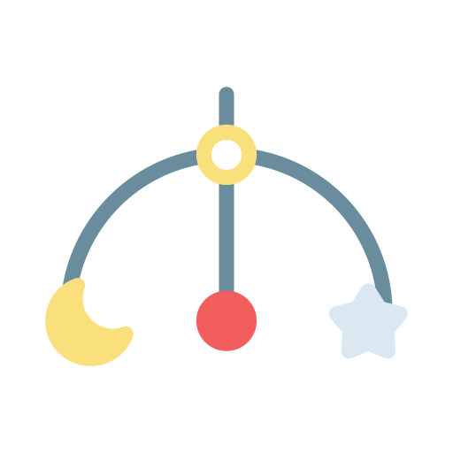 juguete de la cuna icono gratis