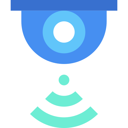circuito cerrado de televisión icono gratis